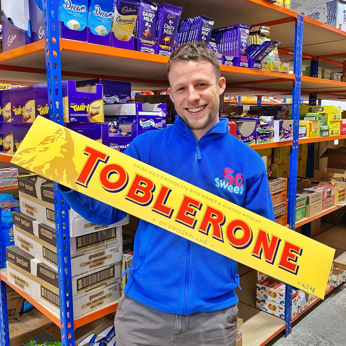 GIANT TOBLERONE (4.5KG)