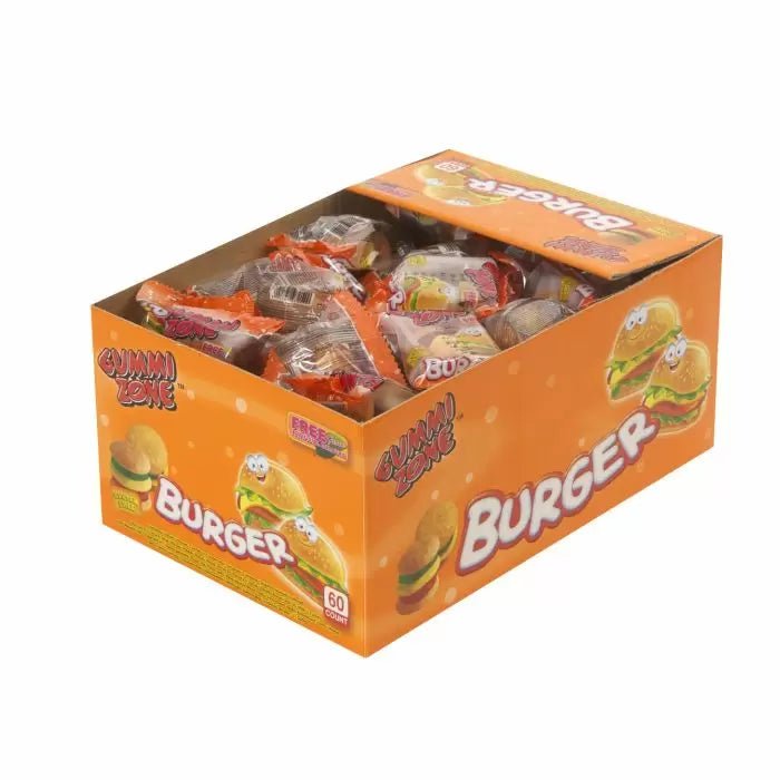 Gummi Zone Gummy Mini Burger (Box of 60)