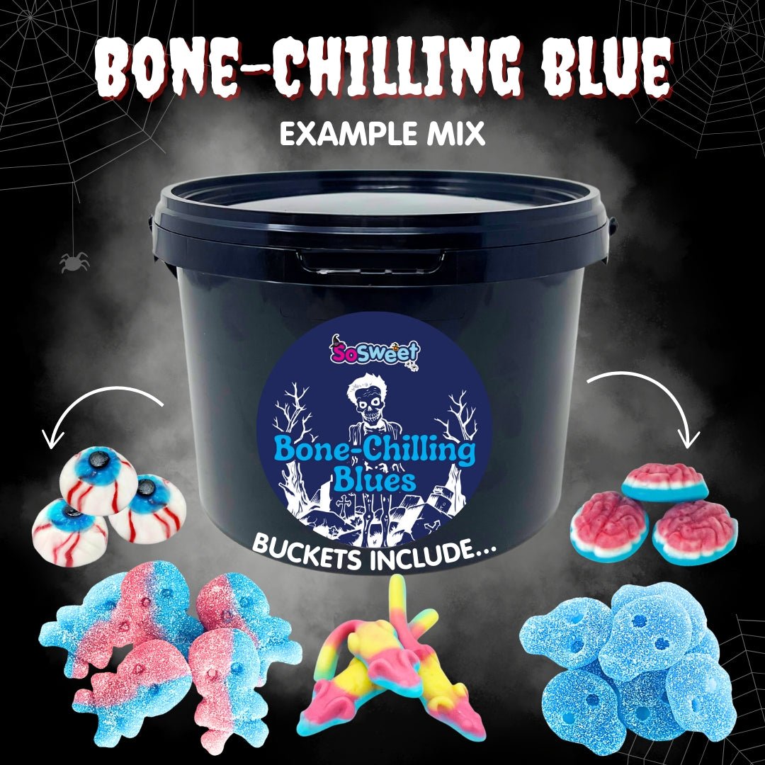 Halloween Bone - Chilling Blues Pick'n'Mix Sweets Bucket (2kg)