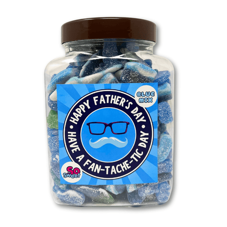 Happy Fathers Day Jar 1.5kg (Blue)