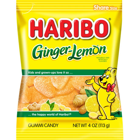 Haribo Ginger Lemon (141g)
