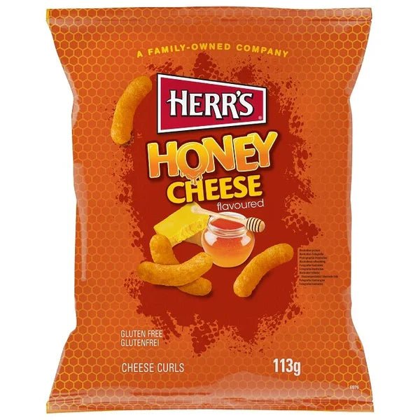 Herr's Honey Cheese Curls Bag 113g