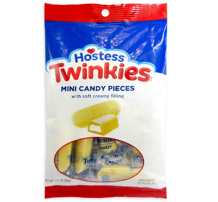 Hostess Twinkies Mini Candy Pieces Peg Bag 90g