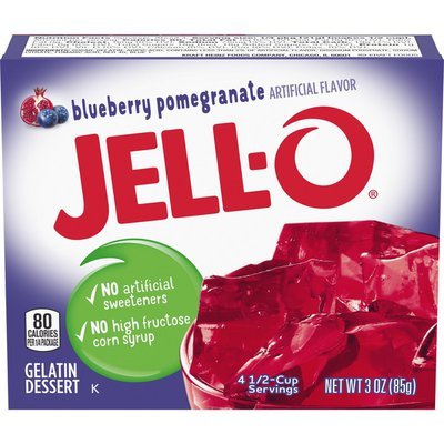 Jell-O Blueberry Pomegranate (85g) (BB Expiring 28-02-22)