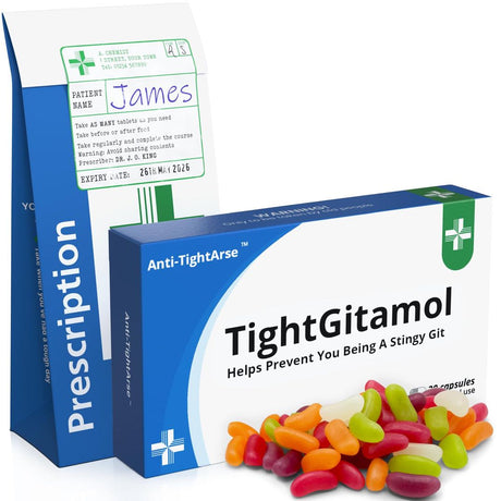 Joke Pill Box TightGitamol (100g)