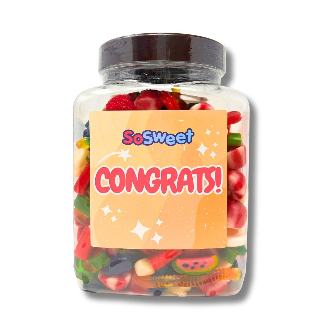 Juicy Jellies Sweet Mix Gift Jar (1.5kg)