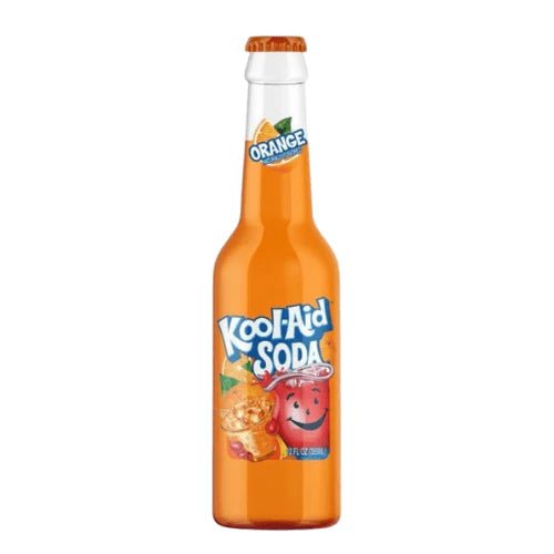 Kool Aid Soda Orange Bottle 355ml