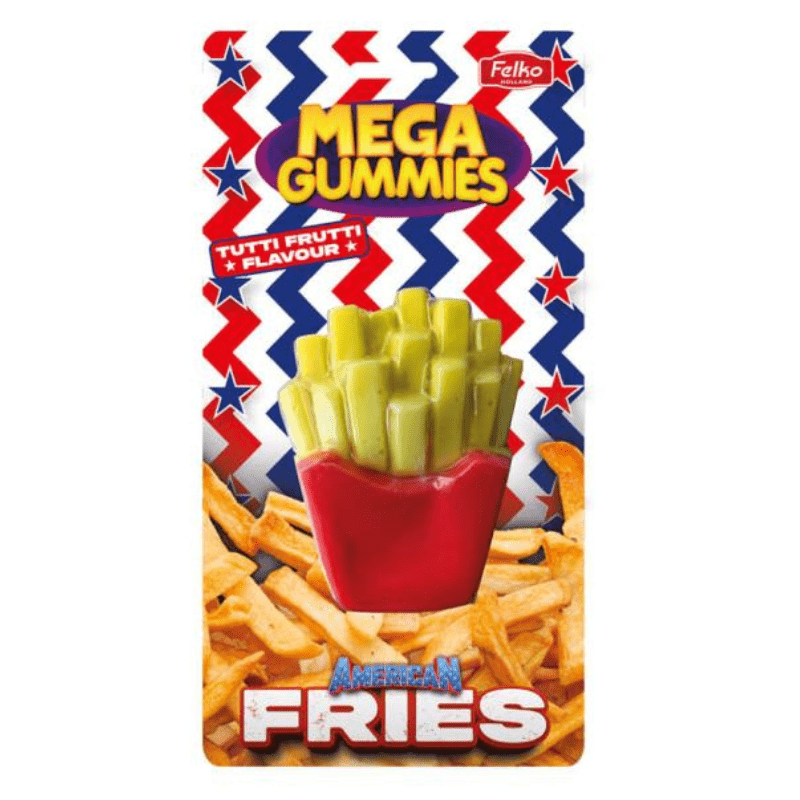 Mega Gummies American Fries 120g