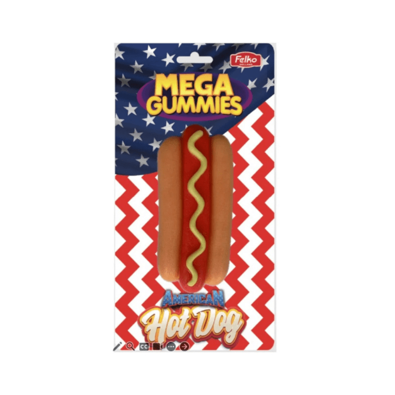 Mega Gummies American Hotdog 120g