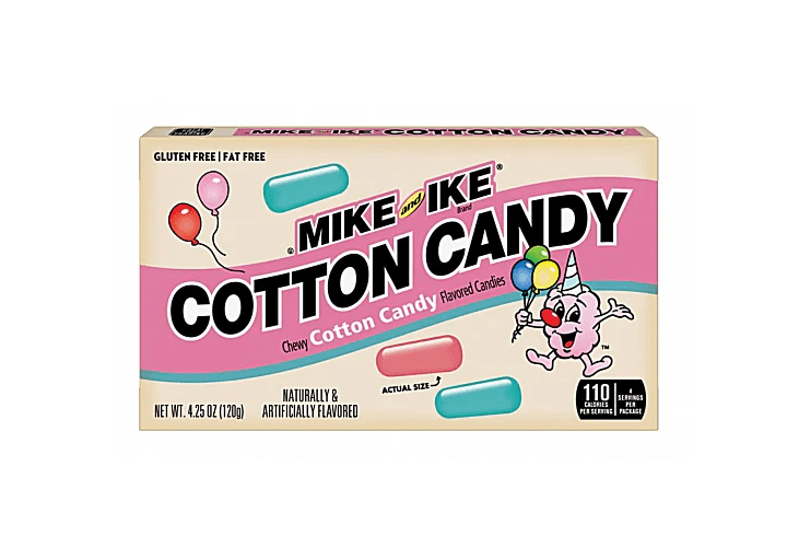 Mike and Ike Cotton Candy Theatre Box 120g