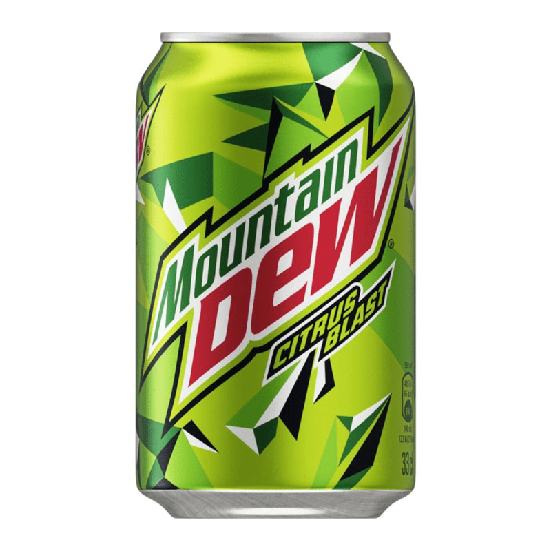 Mountain Dew Citrus Blast 330ml Can (EU)