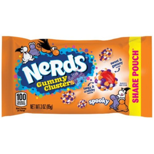 Nerds Gummy Clusters Spooky Share Pouch 85g