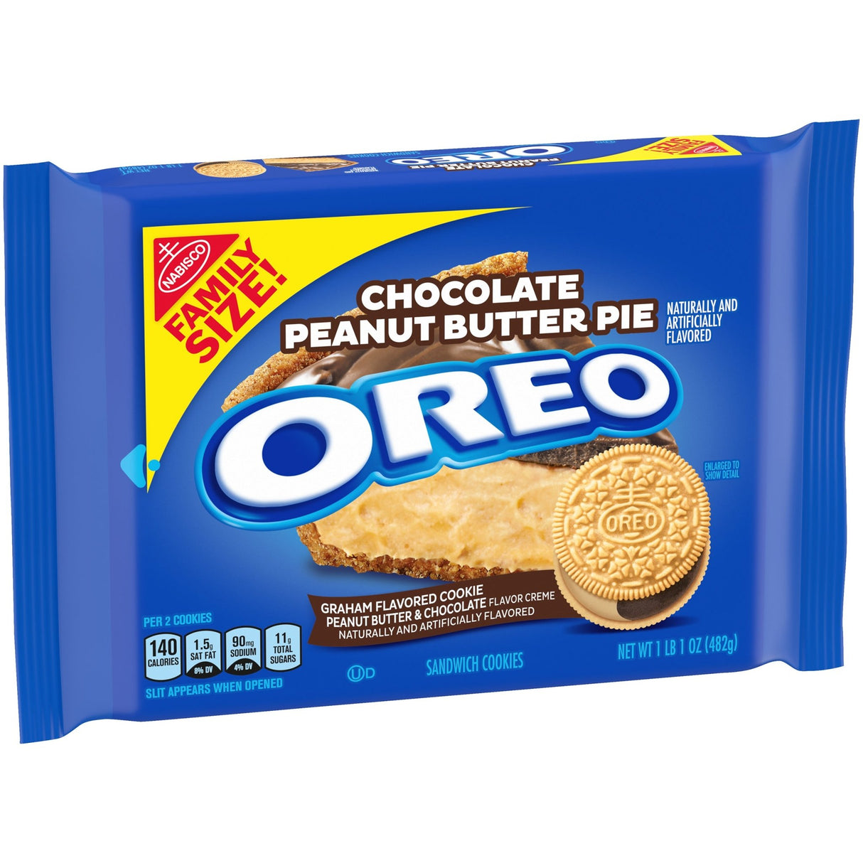 Oreo Share Pack Chocolate Peanut Butter Pie (482g)