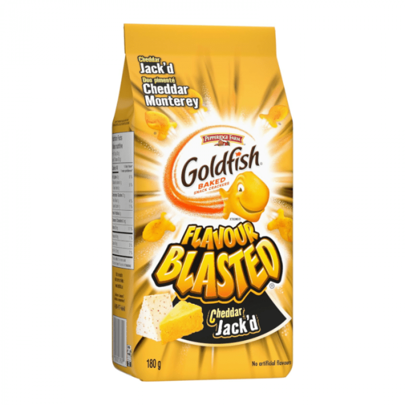 Pepperidge Farm Goldfish Cheddar Jack'd (180g)