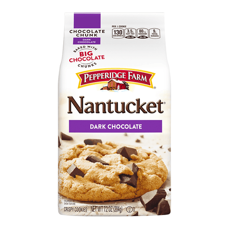 Pepperidge Farm Nantucket Dark Chocolate Cookies (204g)