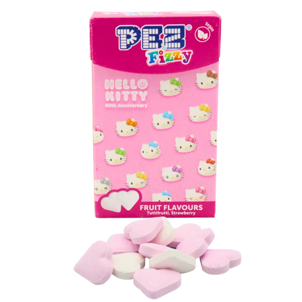 Pez Fizzy Hello Kitty Flip Top Box 30g