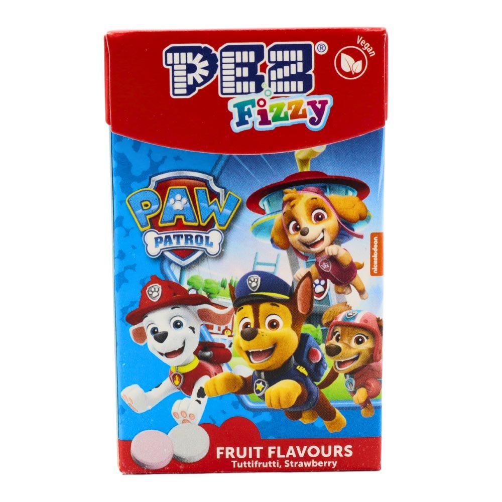 Pez Fizzy Paw Patrol Flip Top Box 30g