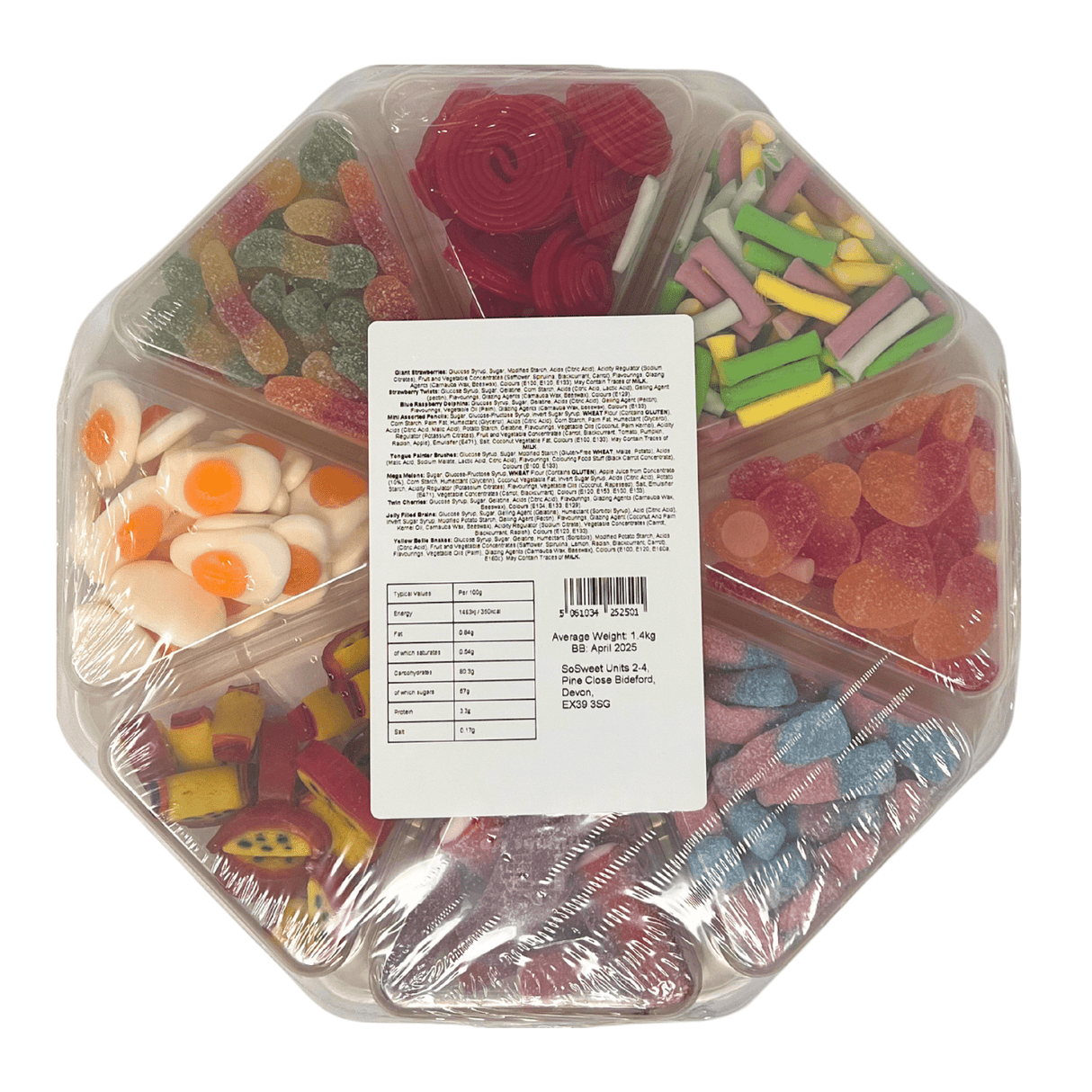 Pick'n'Mix Sharing Platter Fizzy and Jelly Mix