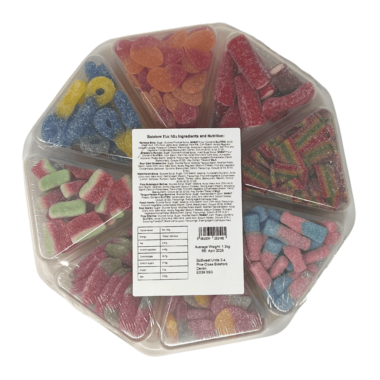 Pick'n'Mix Sharing Platter Rainbow Fizz Mix