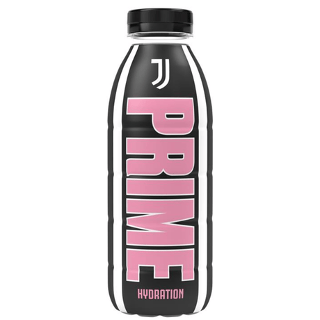 Prime Hydration FC Juventus V2 Pink 500ml Bottle