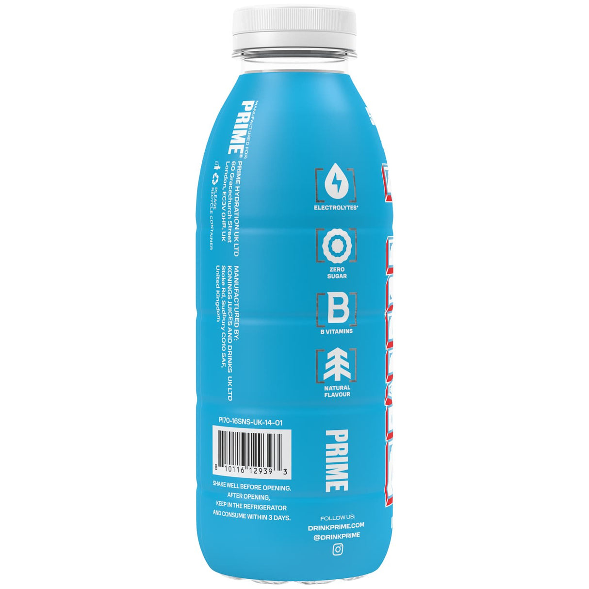 Prime Hydration Snowball Slushy Bottle 500ml