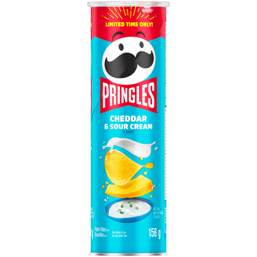 Pringles Cheddar & Sour Cream (156g)