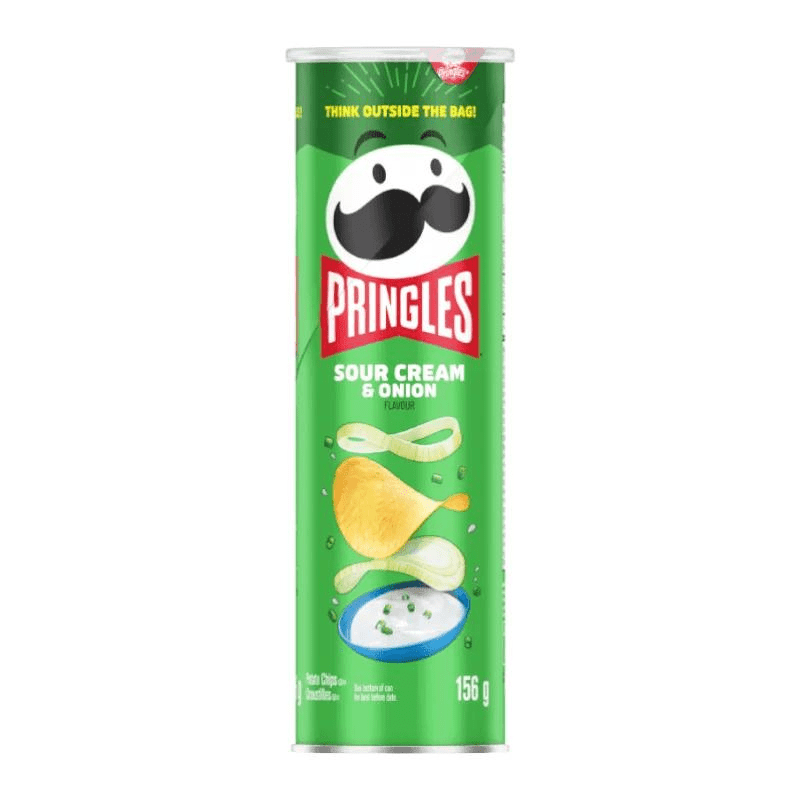 Pringles Sour Cream & Onion (156g)