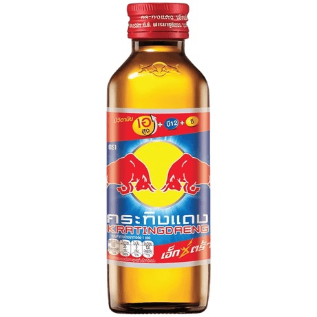 Red Bull Kratingdaeng Glass Bottle 150ml THAILAND