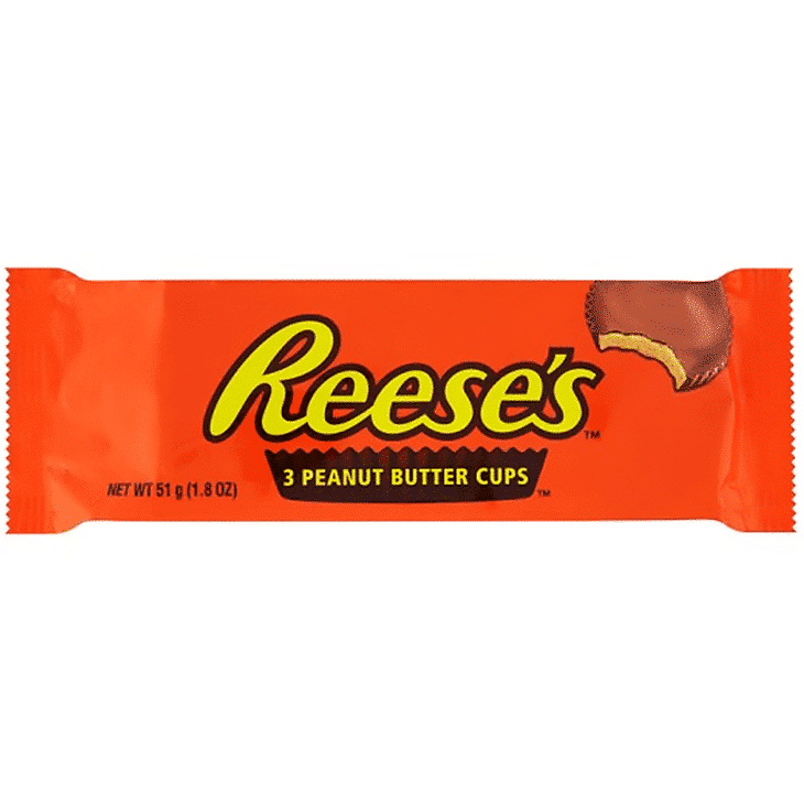 Reese's Peanut Butter Cups - 3 pack (51g)