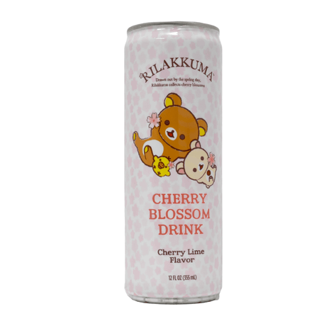 Rilakkuma Cherry Blossom Soda Can (Cherry Lime) (355ml)