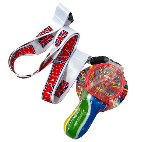 Rock Lollipop Lanyard Great Britain