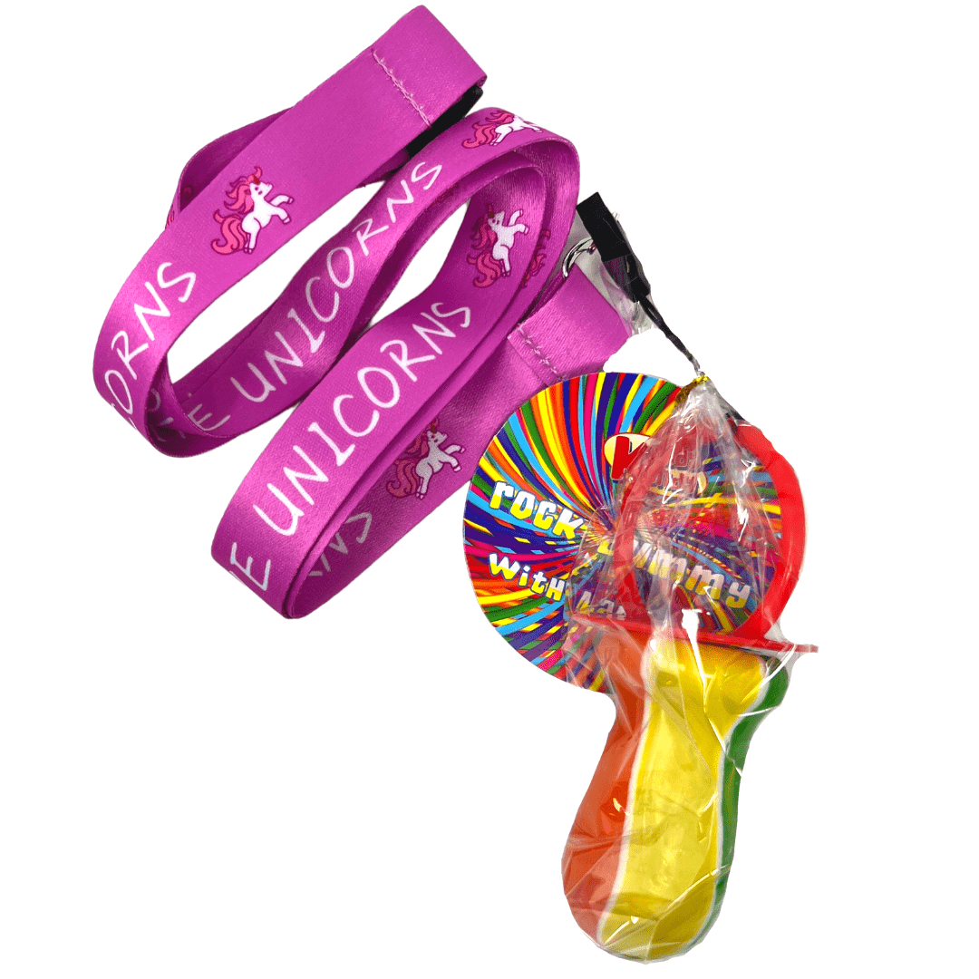 Rock Lollipop Lanyard Unicorn