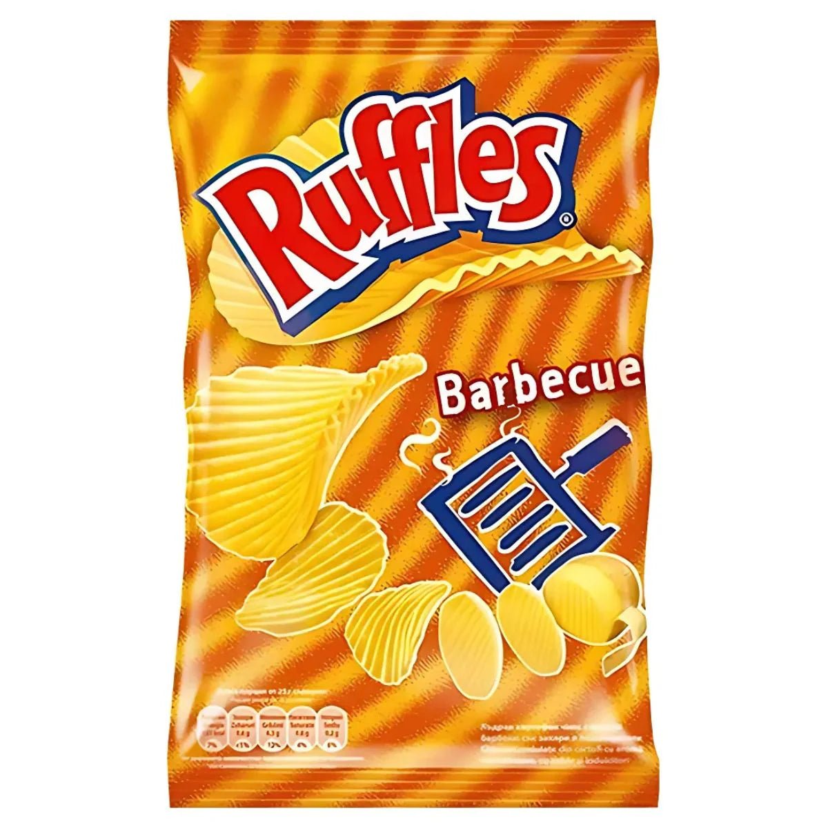 Ruffles Barbeque Crisps Bag 140g EU