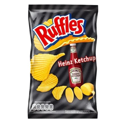 Ruffles Heinz Ketchup Crisps Bag 140g