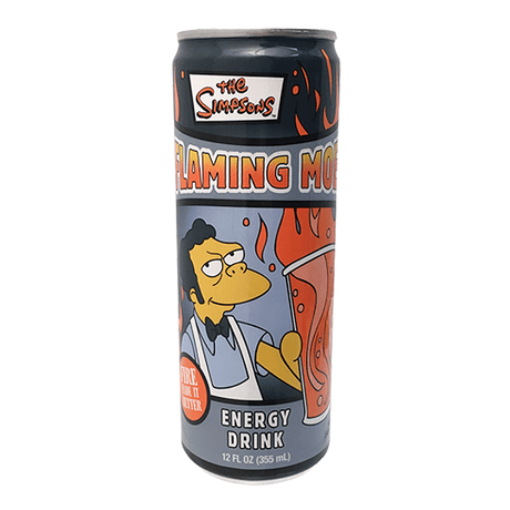 Simpsons Flaming Moe Energy Drink