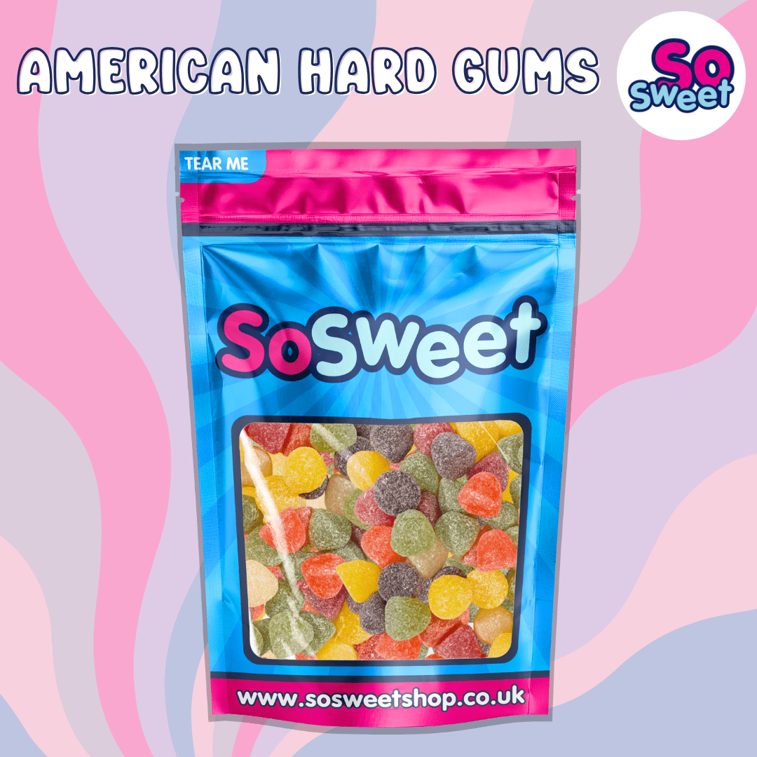 SoSweet American Hard Gums Pouch 800g