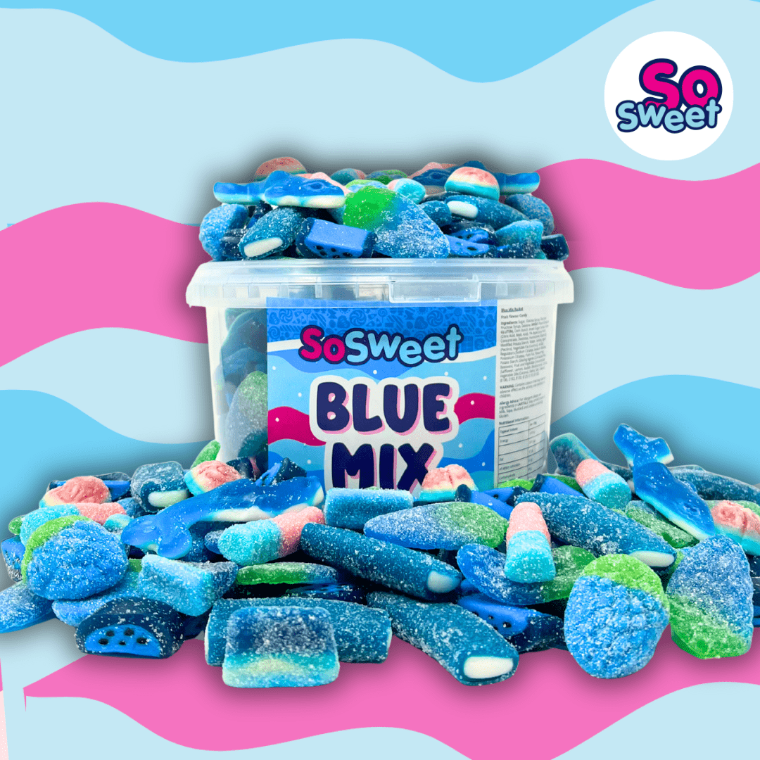 SoSweet Blue Sweet Bucket (1.5kg)