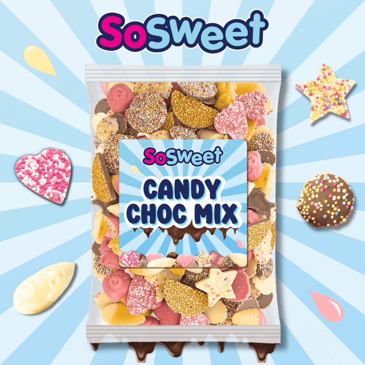 SoSweet Candy Choc Mix (1kg)