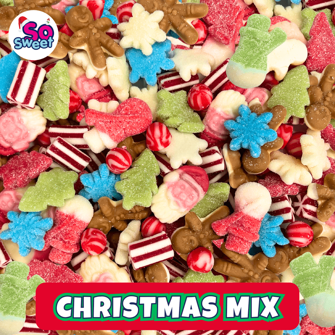 SoSweet Christmas Sweet Mix Bag 1kg