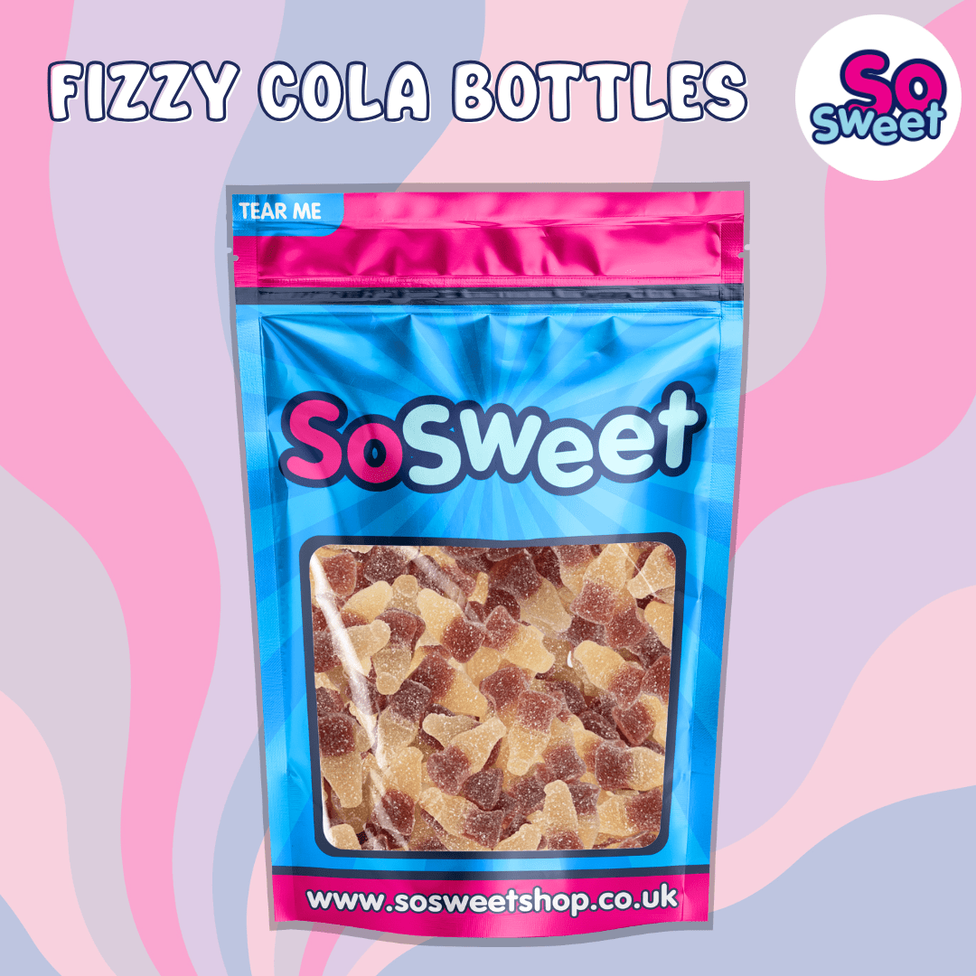 SoSweet Fizzy Cola Bottles Pouch 800g