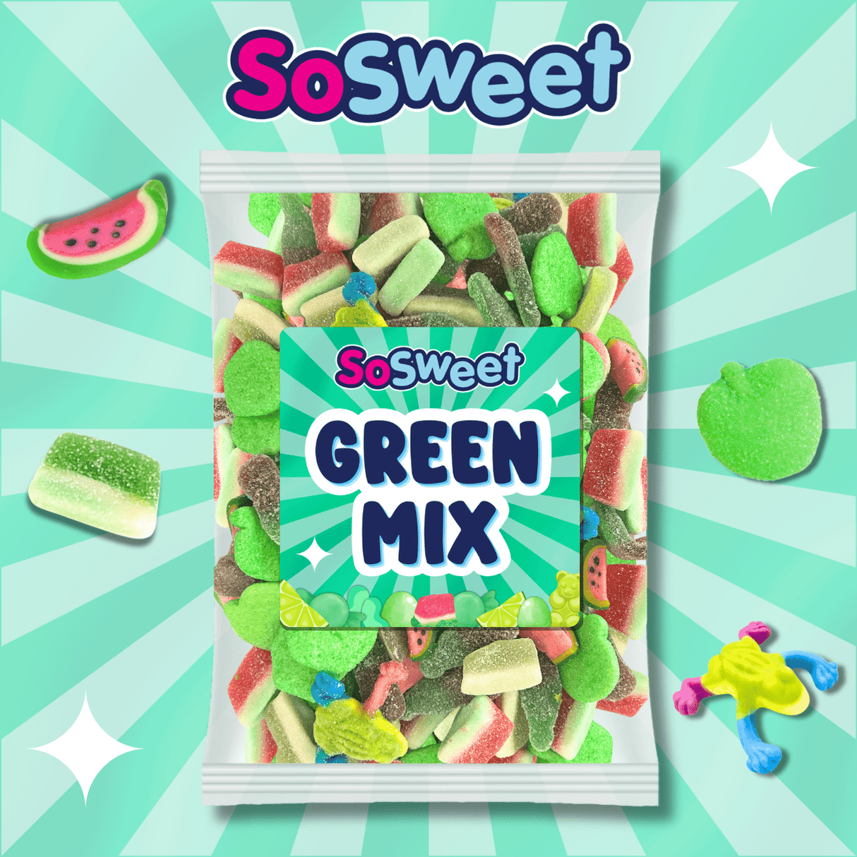 SoSweet Green Sweet Mix (1kg)