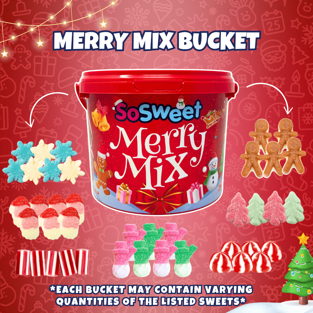 SoSweet Merry Mix Bucket 1.5kg