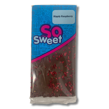SoSweet Raspberry Chocolate Bar (80g)