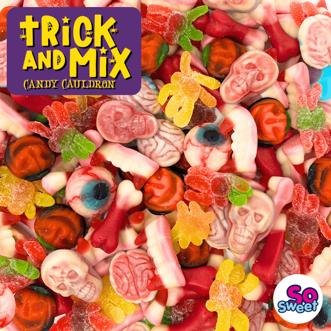 SoSweet Trick & Mix Candy Cauldron Bucket (1.5kg)