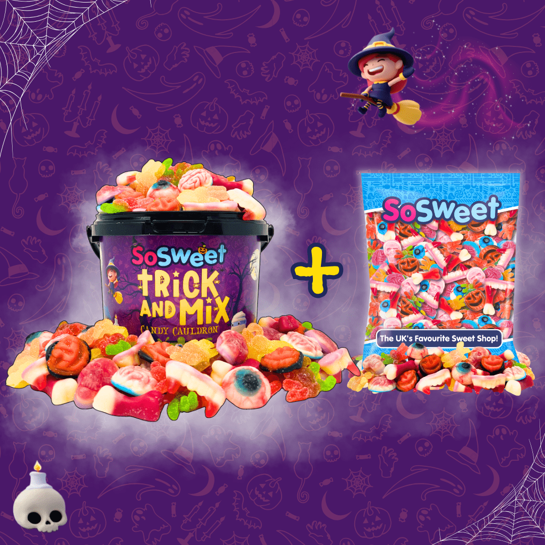 SoSweet Trick & Mix Candy Cauldron Bucket (1.5kg)