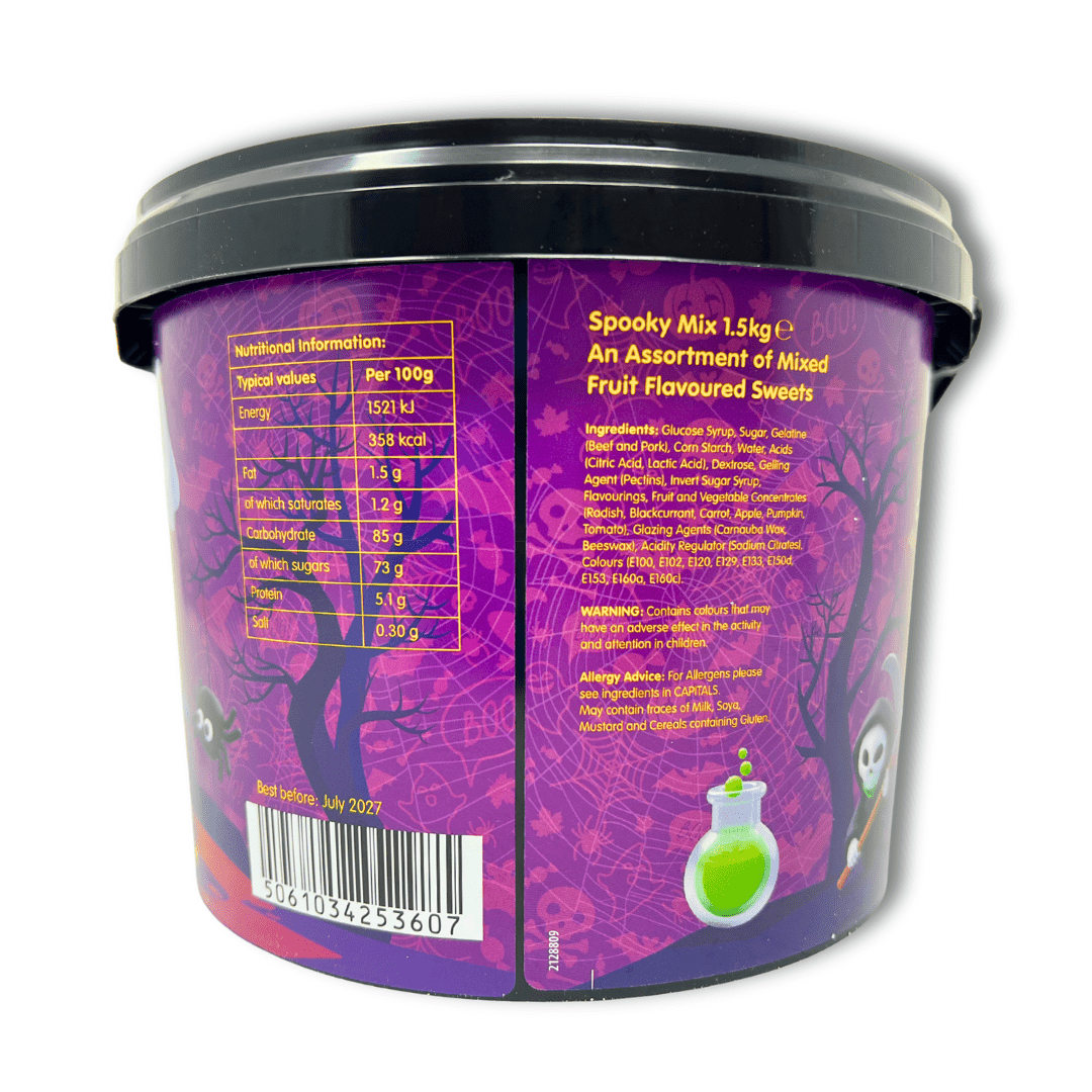 SoSweet Trick & Mix Candy Cauldron Bucket (1.5kg)