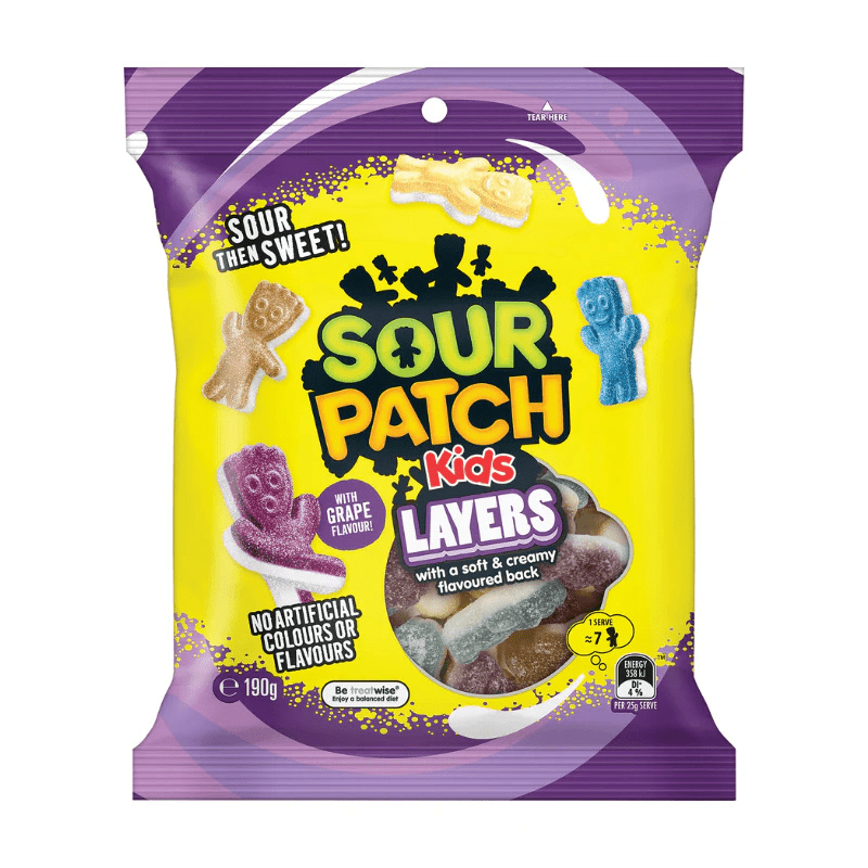 Sour Patch Kids Layers Peg Bag (190g)