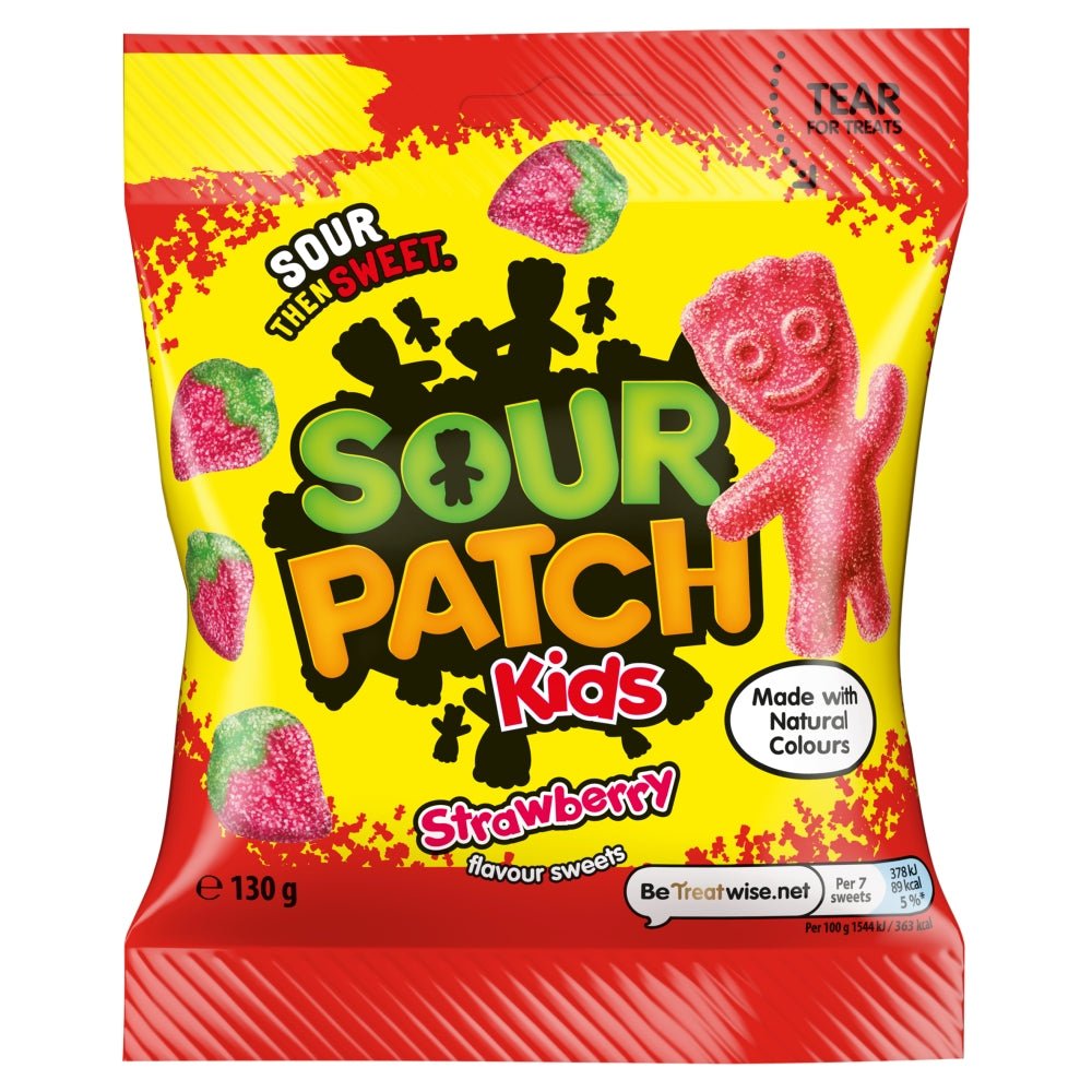 Sour Patch Kids Strawberry Peg Bag 130g