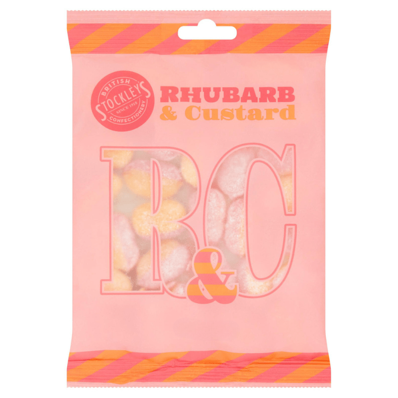 Stockley's Rhubarb & Custard (200g)