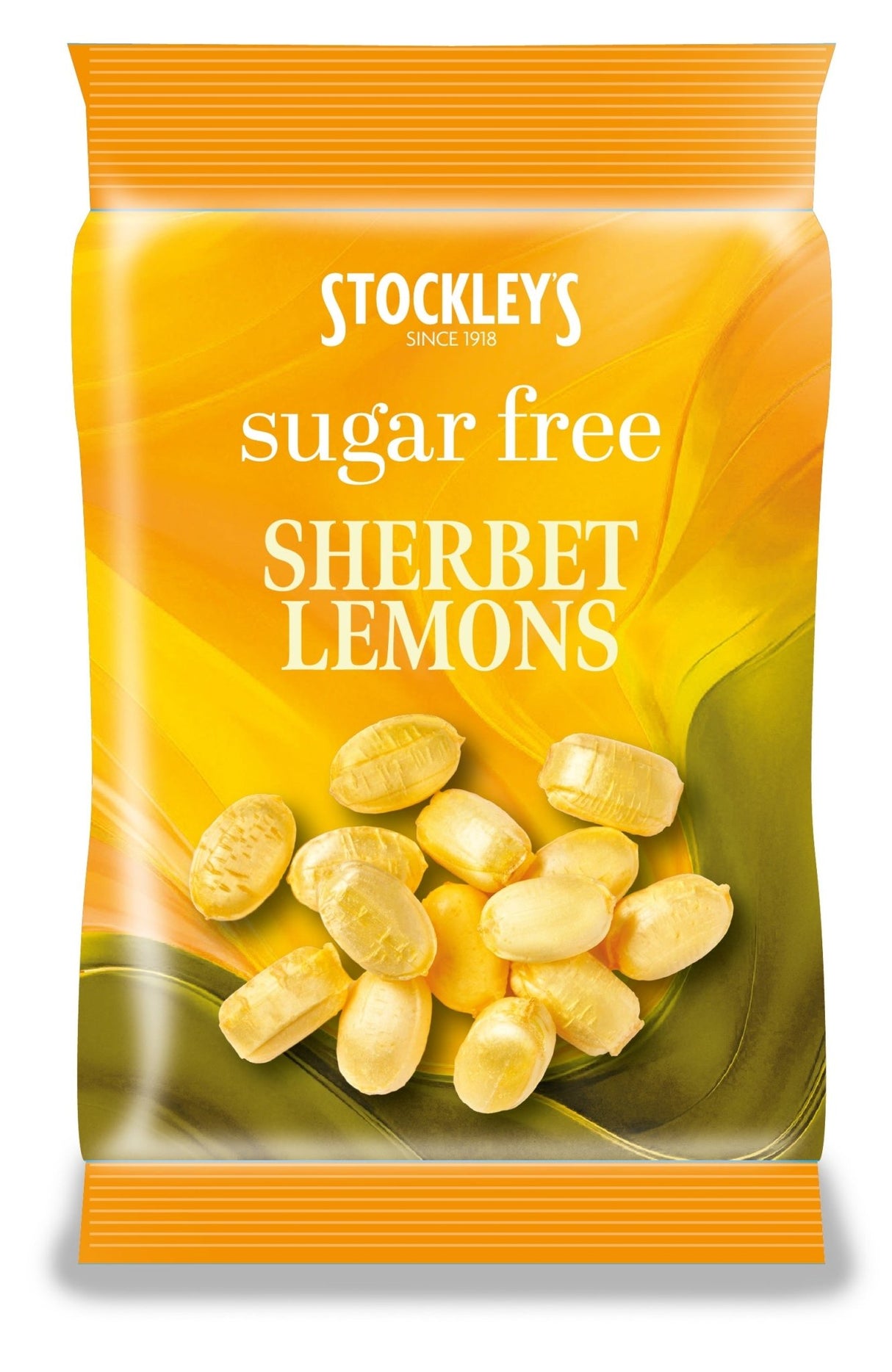 Stockleys Sugar Free Sherbet Lemons Peg Bag 70g